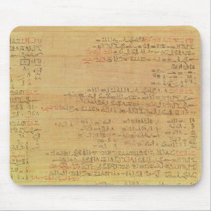 Tapis De Souris Détail du papyrus mathématique de Rhind