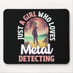 Tapis De Souris Détection de métal Détecteur de métal Fille Tresur
