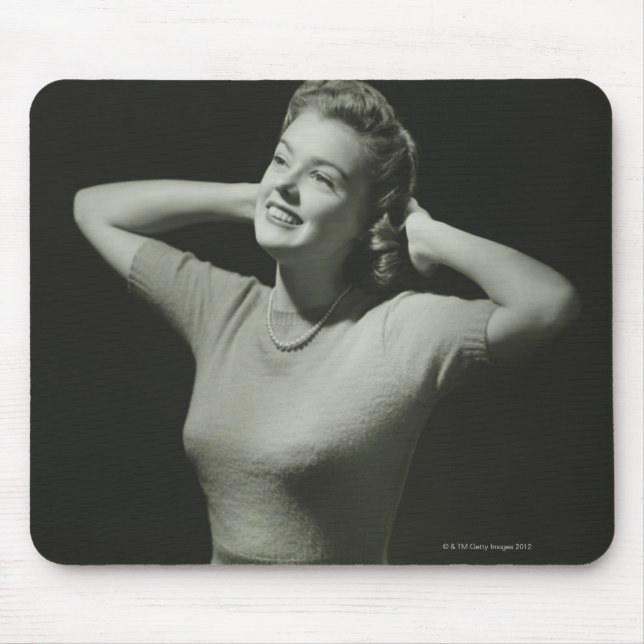 Tapis De Souris Détente de femme (Devant)