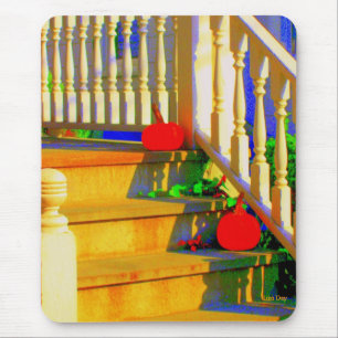 Tapis De Souris 'Deux Citrouilles Mousepad