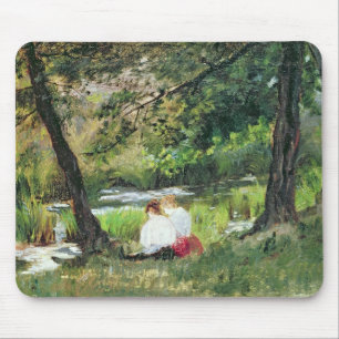 Tapis De Souris Deux femmes assises