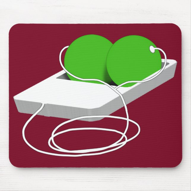 Tapis De Souris Deux petits pois dans un pois (Devant)