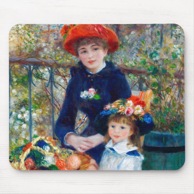 Tapis De Souris Deux Soeurs, Renoir (Devant)
