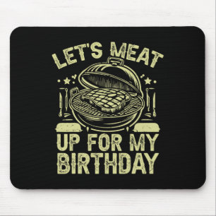 Tapis De Souris Devenons-nous pour mon anniversaire Bbq Party