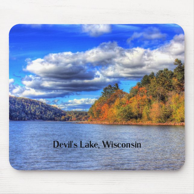 Tapis De Souris Devil's Lake, Wisconsin (Devant)