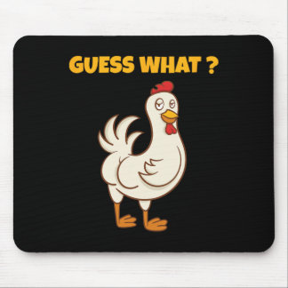 Tapis De Souris Devinette Drôle Que Croupion De Poulet ! Ferme Pou