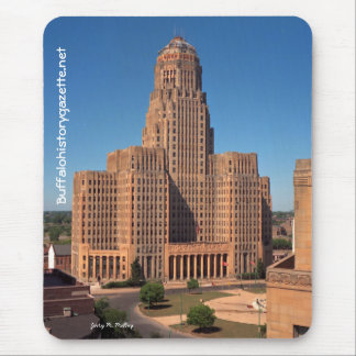 Tapis de souris d'hôtel de ville de Buffalo NY