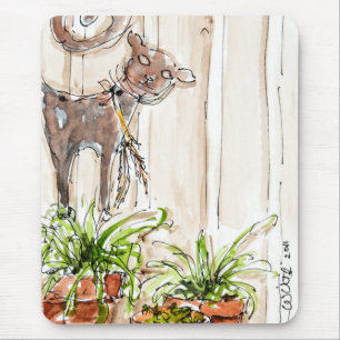 Tapis de souris d'humour de Chat-n-Souris