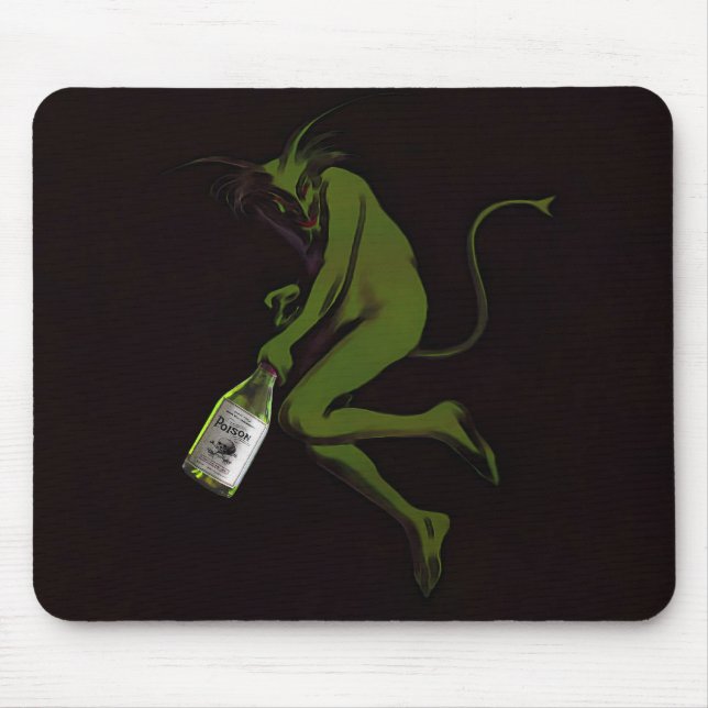 Tapis De Souris Diable à boire ~ Mousepads (Devant)