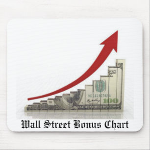 Tapis De Souris Diagramme de bonification de Wall Street