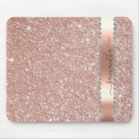 Diamond Silver Nom de la Parties scintillant Monog