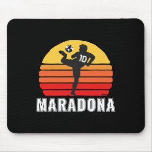 Tapis De Souris Diego Maradona Taquito Mouvement de Footll #10 Foo