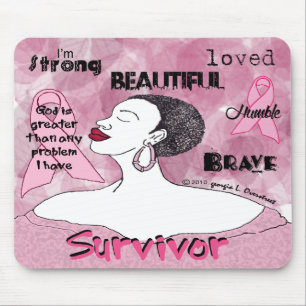 Tapis De Souris Dieu est plus grand que n'importe quel problème