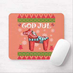 Tapis De Souris Dieu Jul Vilain Noël Long Sleeve Scandinavian Da