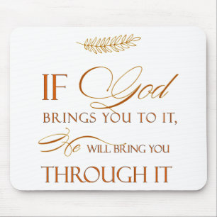 Tapis De Souris Dieu s'éloigne
