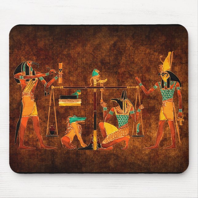 Tapis De Souris Dieux égyptiens antiques (Devant)