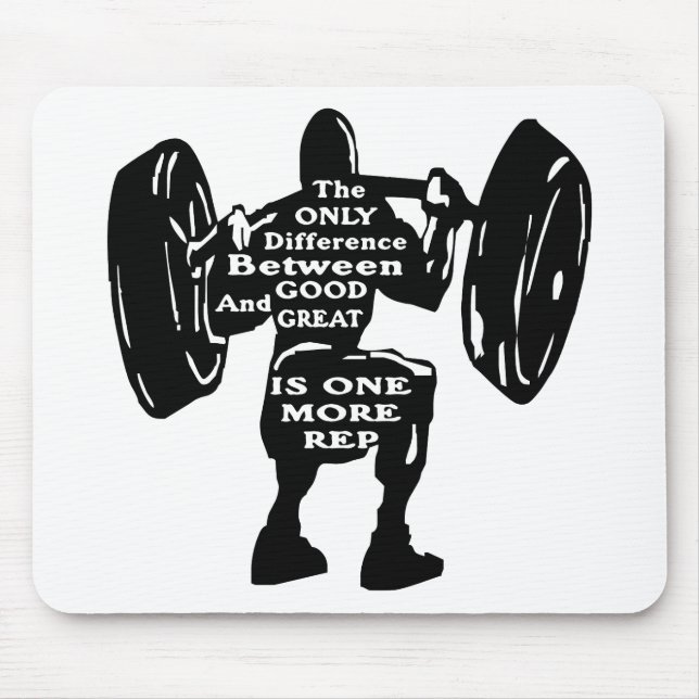 Tapis De Souris Diff entre bon et grand est un plus de (Devant)