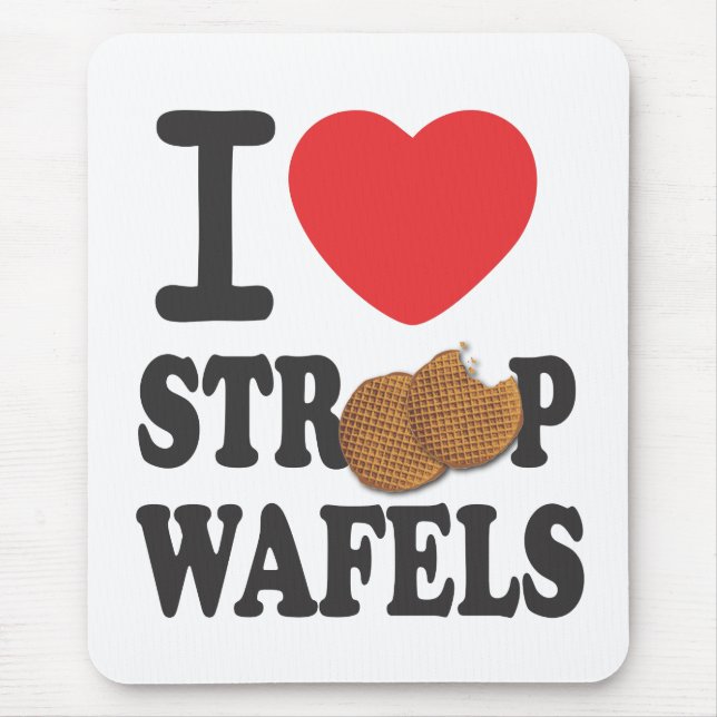 tapis de souris d'iLoveStroopwafels.com (Devant)