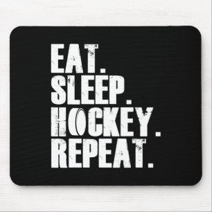 Tapis De Souris Dîner amusant Dormir Hockey Répéter Cadeaux Hommes