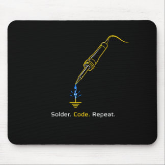 Tapis de souris d'ingénierie embarquée Solder Code