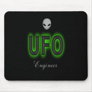 Tapis de souris d'ingénieur d'UFO