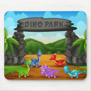 Tapis De Souris Dino Park