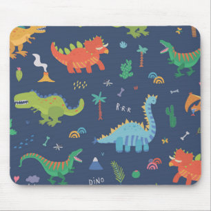 Tapis De Souris Dino Pour Enfants