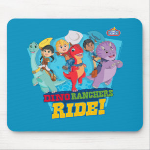 Tapis De Souris Dino Ranch Les Ranchers Ride !