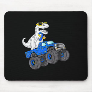 Tapis De Souris Dinosaur équitation Camion World Down Syndrome Jou