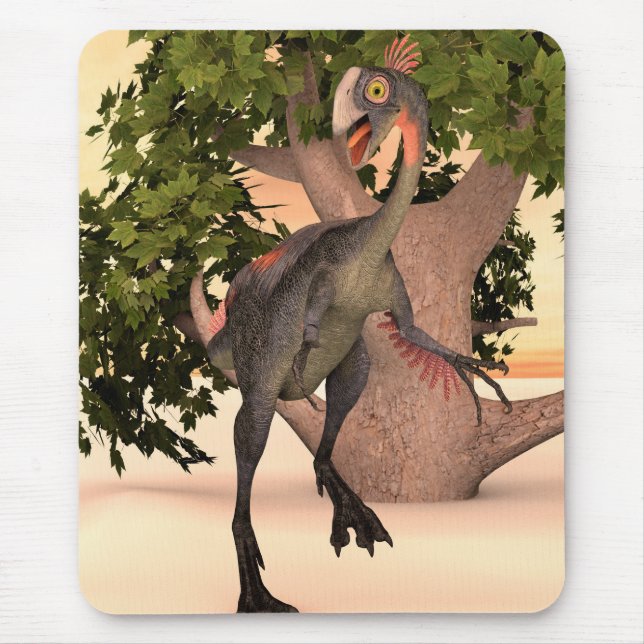 Tapis De Souris Dinosaur Gigantoraptor (Devant)