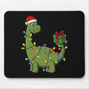 Tapis De Souris Dinosaure de Noël Avec Lumières Fun Boys Enfants N