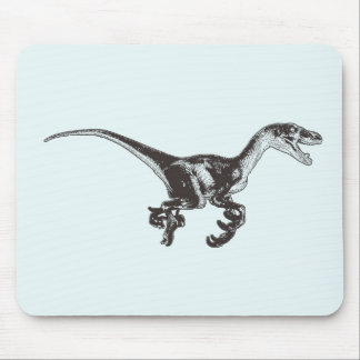 Tapis De Souris Dinosaure Mousepad de Velociraptor
