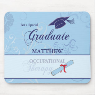 Tapis De Souris Diplôme d'ergothérapeute, Cadeau