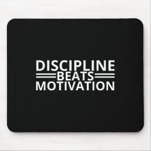 Tapis De Souris Discipline bat Motivation Gym