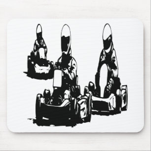 Tapis De Souris Disparaissent l'emballage de kart