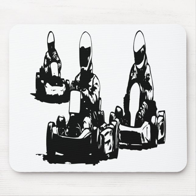 Tapis De Souris Disparaissent l'emballage de kart (Devant)