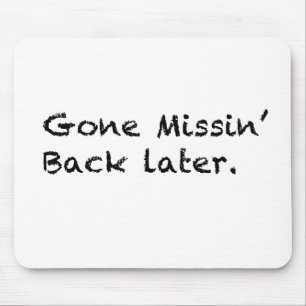 Tapis De Souris Disparue