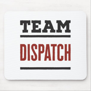 Tapis De Souris Dispatcher d'urgence 911 de l'équipe