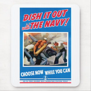 Tapis De Souris Disposez-le avec la Marine !