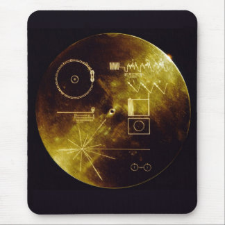 Tapis De Souris Disque d'or de Voyager