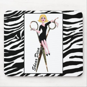 Tapis De Souris DIVA" Mousepad "de cisaillement
