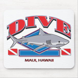 Tapis De Souris Dive Hawaii,