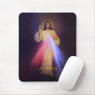 Tapis De Souris Divine Mercy Gold