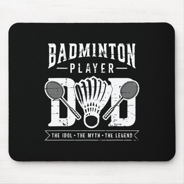 Tapis De Souris Dminton Player Papa The Shutter Player Dminton Pla (Devant)