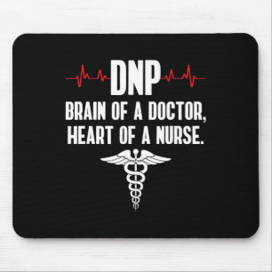 Tapis De Souris Dnp Docteur De Pratique En Infirmière Cerveau Rn I