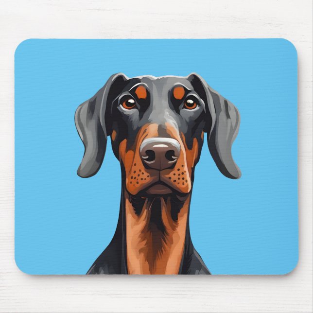 Tapis De Souris Doberman (Devant)
