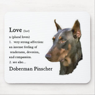 Tapis De Souris Doberman Pinscher Cadeaux