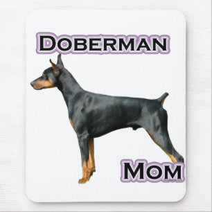 Tapis De Souris Doberman Pinscher Maman 4