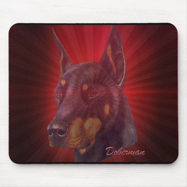Tapis De Souris Dobermann (Devant)