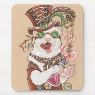 Tapis De Souris Docteur Weaselhoffer Ferret Mousepad Design